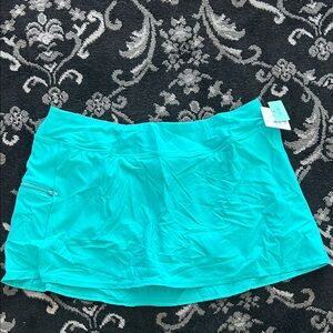 NWT Sunsets Sporty Swim Skirt Size Large Seaside Swim Skirt